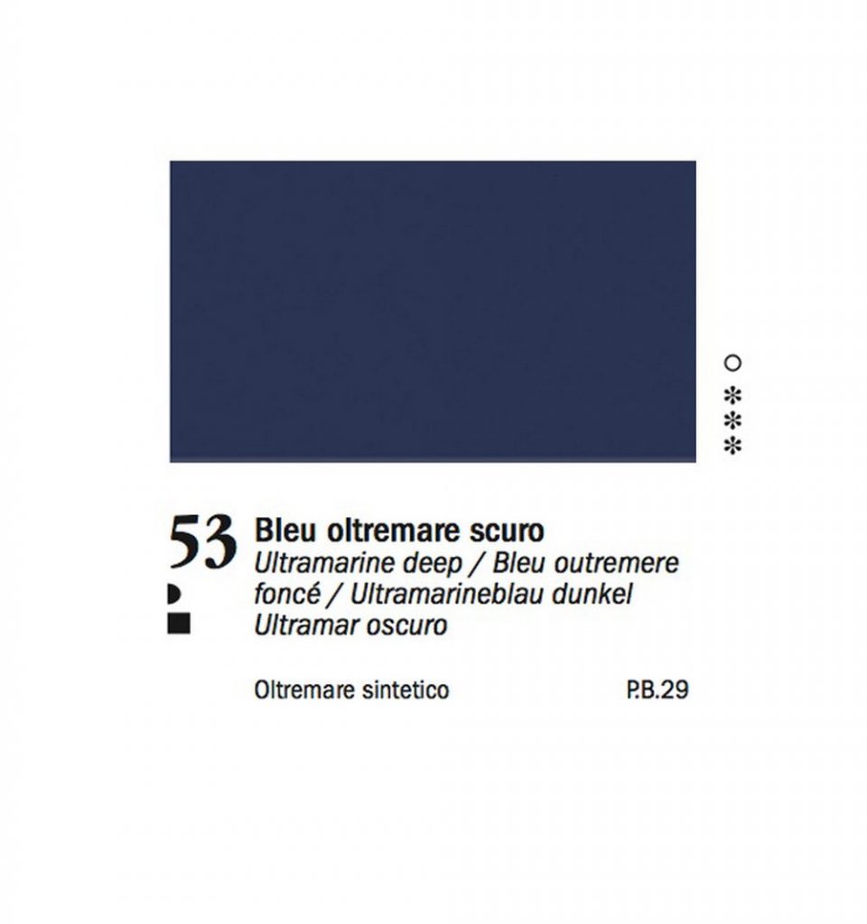 Colore A Olio Bleu Oltremare Ferrocolor Ferramenta Bondeno